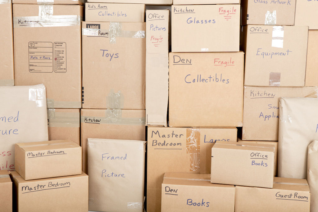 Well-labeled moving boxes